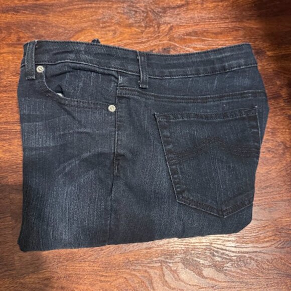 Michael Kors Straight Leg Dark Wash Jeans - Picture 2 of 4